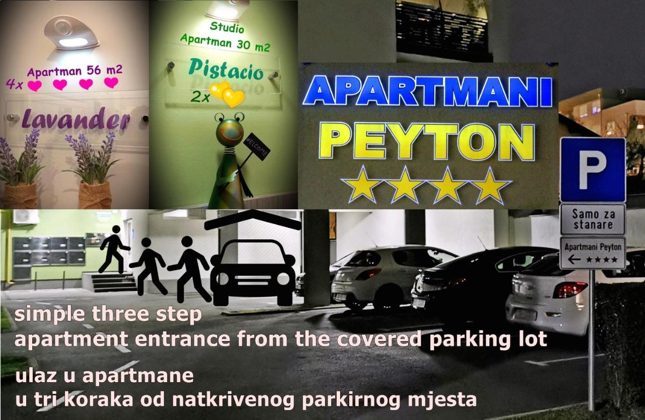 Apartmani Peyton Slavonski Brod Dış mekan fotoğraf